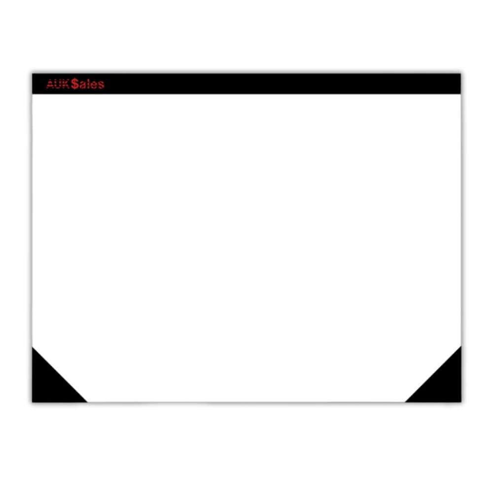 Desk Blotter Doodle Pad with 25 Perforated Sheets,1 Pack, 80 GSM Paper, Writing Pads for Office or Home Use