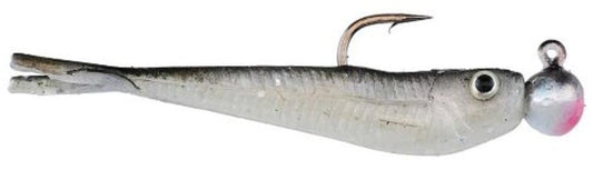 Berkley PowerBait Power Minnow Fishing Bait, Black Shad, 2in | 5cm, Irresistible Scent & Flavor, Realistic Action, Split Tail Design, Ideal for Bass, Walleye, Trout, Panfish Species and More