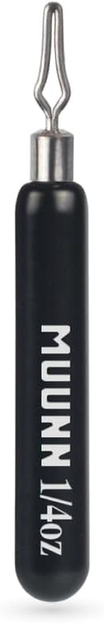 Tungsten Drop Shot Weights - 10 Pack with Quick-Change 360° Rotating Clip | 3 Colors, 10 Sizes, 1/16oz-1oz