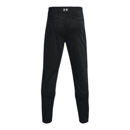 Under Armour Men's Utility Baseball Pants 22, (001) Black / / White, Small