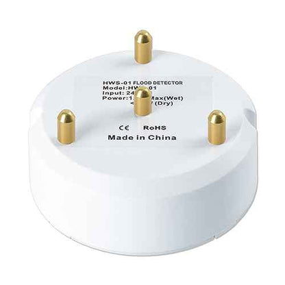 Water Leak Detector, Ortis Water Sensor Alarm Flood Detector, Automatically Turn Off Flood Source When Sensing Moisture to Prevent Water Damage
