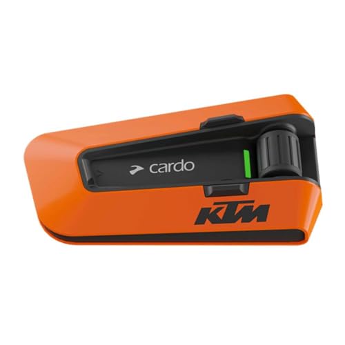 Cardo PACKTALK Edge Motorcycle Bluetooth Communication System Headset Intercom - Dual Pack