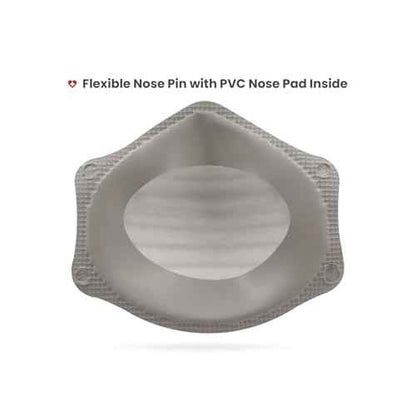 Well Before NIOSH Approved N99 Respirator Masks - Breathable & Comfortable - Pack of 10