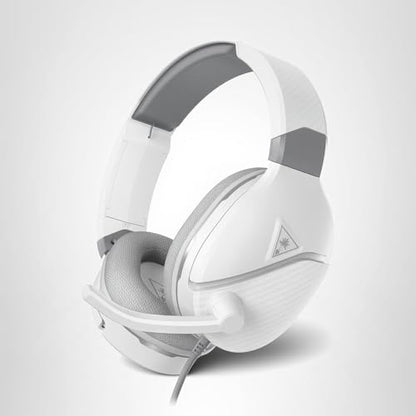 Turtle Beach Recon 200 Gen 2 Powered Gaming Headset - Xbox Series X, Xbox Series S & Xbox One, PS5, PS4, Mobile & PC with 3.5mm - Bass Boost, Memory Foam, White