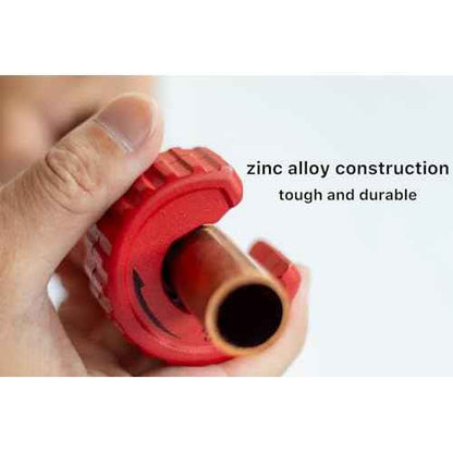 3/4" Tube Cutter Copper Pipe Slice Zinc Alloy Body with 1 Replacement Cutting Wheel