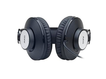 AKG Pro Audio K72 Over-Ear, Closed-Back, High-Sensitivity, High Output 40mm drivers, Studio Professional Headphone. Also Great for Portable Devices. Black.