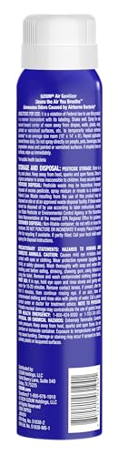 Ozium 3.5 Oz. Air Sanitizer & Odor Eliminator for Homes, Cars, Offices and More, Carbon Black Scent, 4 Pack