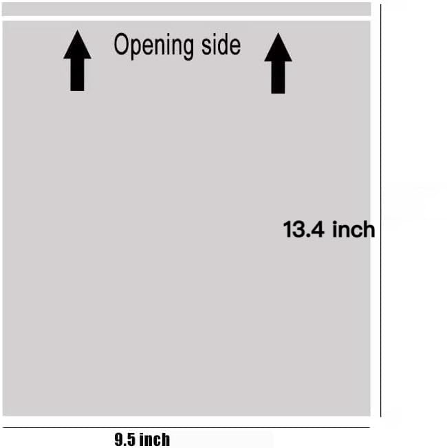 500PCS Packing Slip Pouches 9.5"x 13.4" Fit For 9.5"x 12" inch Packing List Envelopes,Self-Adhesive Mailing/Shipping Pouch Enclosed Bags for Packing Slips/Invoice/Labels Lettter Envelope Mailers