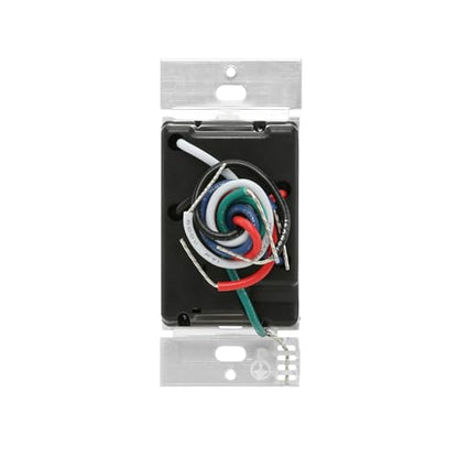 Lutron Claro Smart Light Switch for Caseta Lighting, for LED Lights, Fans, 5 Amp, Single-Pole/3-Way, Neutral Required, DVRF-5NSS-WH-2, White, 2 Pack