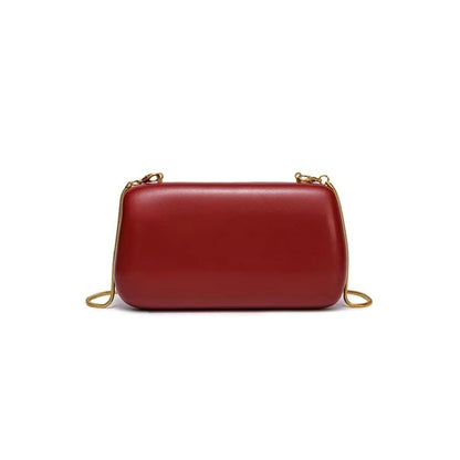 Women PU Leather Clutch Bag Stylish Elegant Clutch Evening Bag Crossbody Handbag Chain Purse for Wedding Party Prom