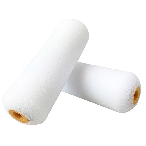 Shur-Line 4940C 4-Inch Foam Mini Roller Refills, 2-Pack