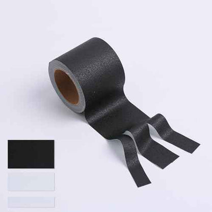 2Inch Wide Self-Adhesive Matte Book Binding Tape, 33 FT Black and White Cloth Tape for Repairing, Reinforcing, and Protecting Old & Antique Books (Black and White)