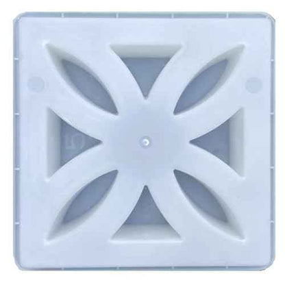 Windmill Breeze Brick Concrete Molds and Forms for Wall Decoration DIY Cement Furniture