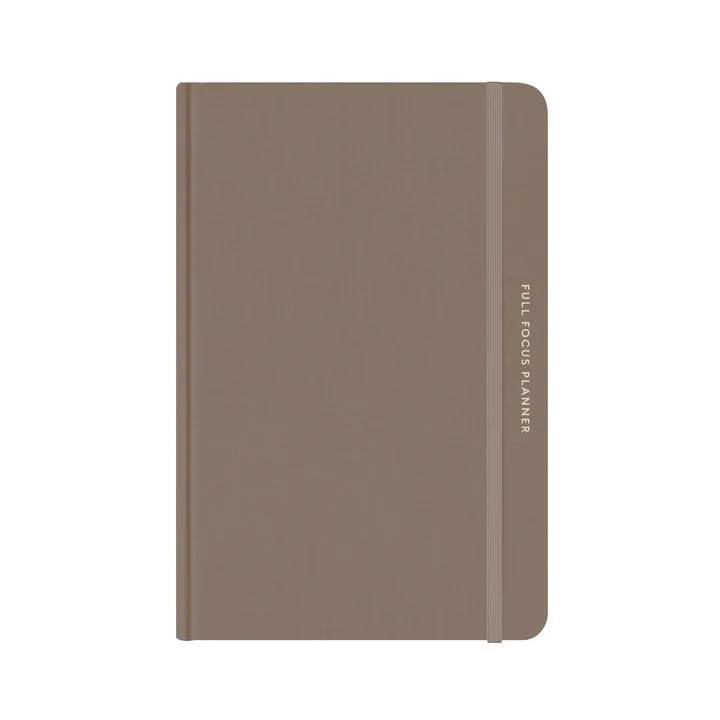 Full Focus Latte Linen Planner by Michael Hyatt - The #1 Daily Planner to Set Annual Goals, Increase Focus, Eliminate Overwhelm, and Achieve Your Biggest Goals - Hardcover
