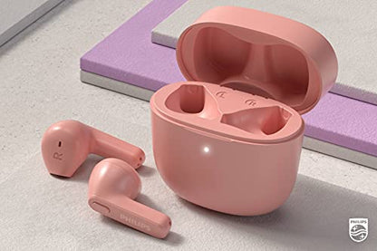 Philips T2236 True Wireless Headphones with IPX4 Water Resistance and Super-Small USB-C Charging case