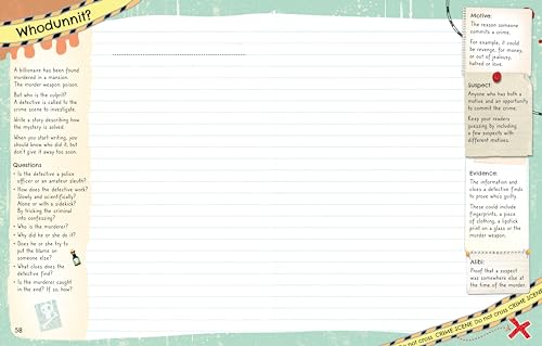 Write Your Own Story Book: An Inspiring Activity Book with Creative Writing Exercises for Children (Ages 7-10)