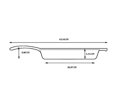 Lodge Cast Iron Grill Pan, Square, 10.5 Inch