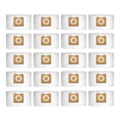 20 Pack VF3501 High-Efficiency Dust Bag Compatible with Ridgid & Workshop 3-4.5 Gallon Vacuums, Replace Part# 23738 VF3501 WS32045F