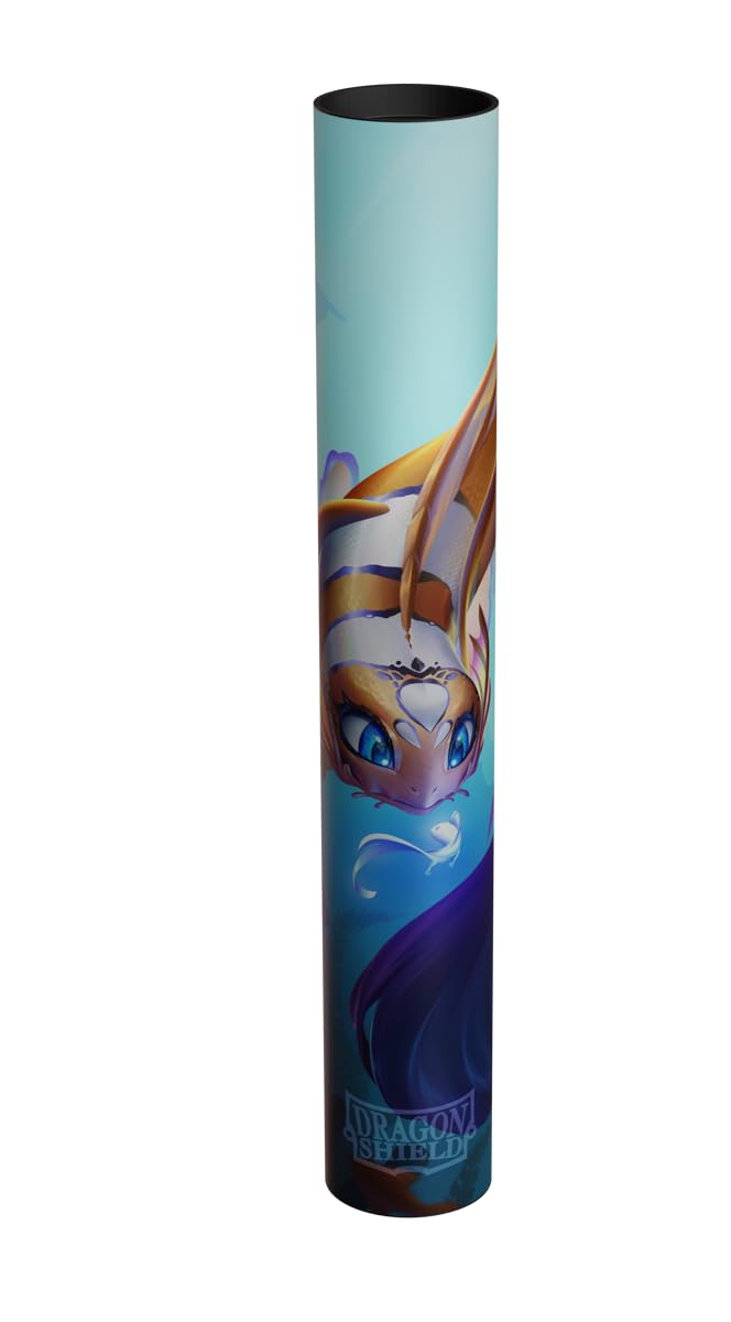 Dragon Shield Playmat – Standard Size TCG Playmat with Stitched Edges & Non-Slip Rubber Backing – Included Tube for Transport & Protection | Cinderfin