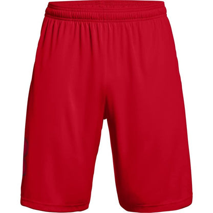Under Armour Men's Tech Graphic 10" Shorts, Red (601)/Black, Small