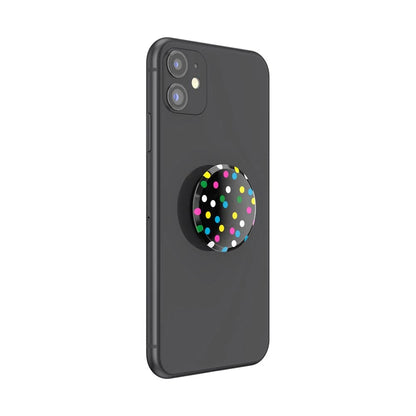 PopSockets Phone Grip for MagSafe with Kickstand, Magnetic Stand, Swappable Top, Secure Hold for iPhone MagSafe Cases, Phone & Tablet Grip - Clear