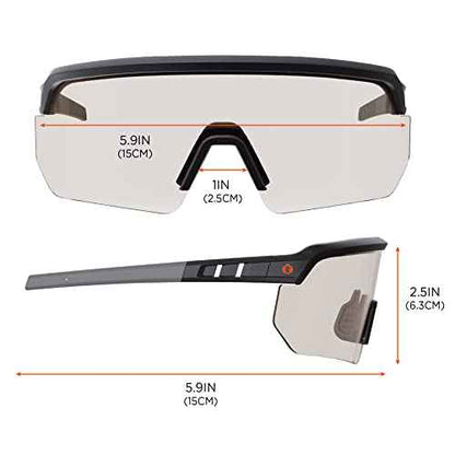 Ergodyne Skullerz Aegir Safety Glasses, ANSI Z87.1+