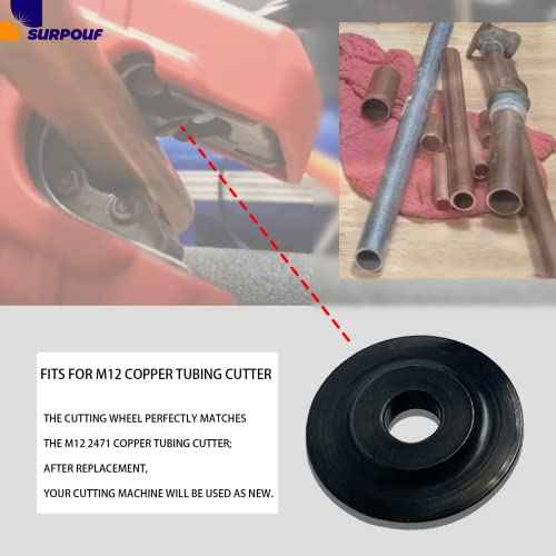 2-Pack 48-38-0010 Copper Pipe Cutting Wheel Fits For Milwaukee Electric Copper Tubing Cutter