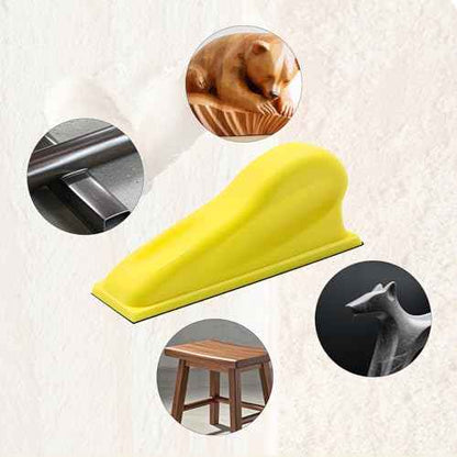 ZEHIQ Micro Sander Kit, 3.5¡± x 1¡± Detail Hand Sander for Crafting, Sandpaper Assortment of 60 80 120 180 240 320 Grit for Small Projects DIY Crafts Wood Metal Polishing Tight Narrow Spaces (60pcs)