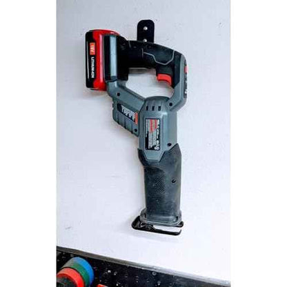 Heavy Duty Garage J Hooks - 4-Pack Wall Mount Organizer for Shop, Tools, Bike, Ladder with Installation Kits