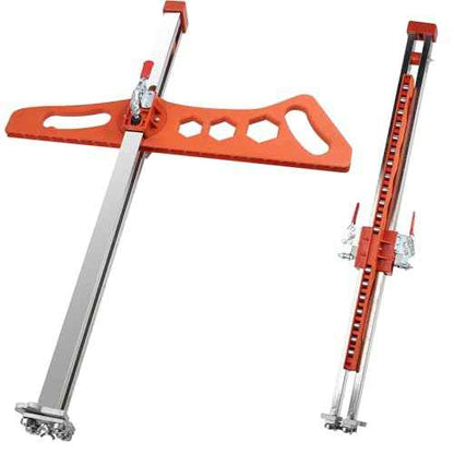 Heavy Duty Drywall Cutting Tool, 1.5 to 60cm Foldable Sheetrock Cutter, Suitable for Gypsum Boards with Thicknesses of 1/4 "&3/8"&1/2 "