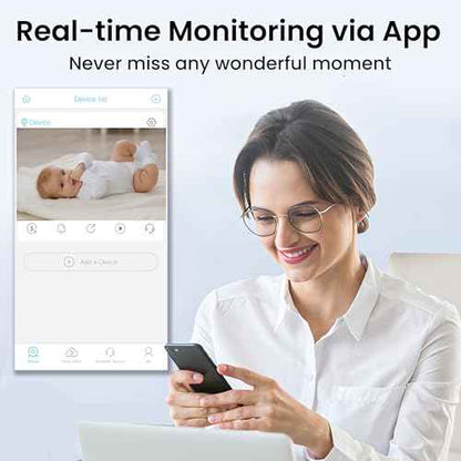 javiscam Mini Camera, 4K HD Nanny Cam for Home with Longer Battery Life, Motion Detection, App Control, Cloud & SD Storage, Wireless Camera for Pet/Baby/Nanny Surveillance