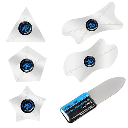 6PCS Ultra Thin 0.1mm Professional Elbow Pry Knife Repair Steel Opening Tool Repair Screen
