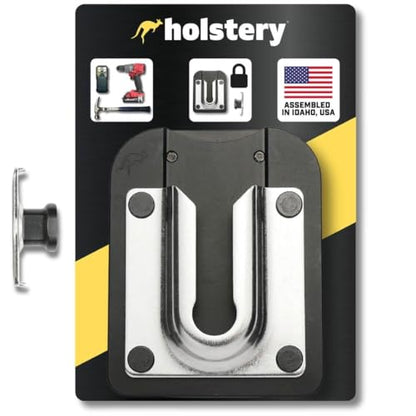 PinPal Pro | Universal Tool Holster - Gravity Locking Clip-On Tool Belt Holder for Drills, Impacts, and Other Tools