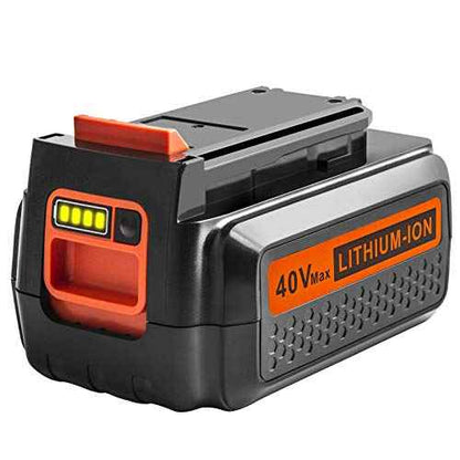 40V Lithium Battery for Black and Decker 3.0Ah Battery Replacement for LBX2040 LBXR36 LBXR2036 LST540 LCS1240 LBX1540 LST136W Compatible with Black Decker 40V Cordless String Trimmer Mower Tools