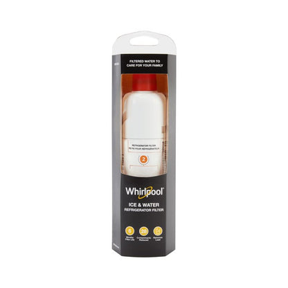 Whirlpool® WHR2RXD1 Ice, Orange Refrigerator Water Filter 2-WHR2RXD1, Single-Pack