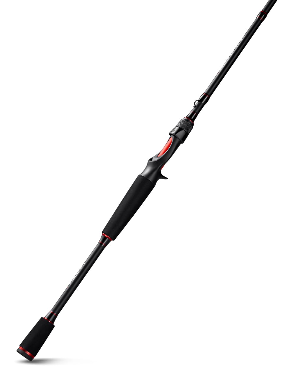Piscifun Torrent Baitcaster Rod Portable One Piece Casting Rod Durable Lightweight Sensitive Baitcasting Fishing Rod (7' M-F)