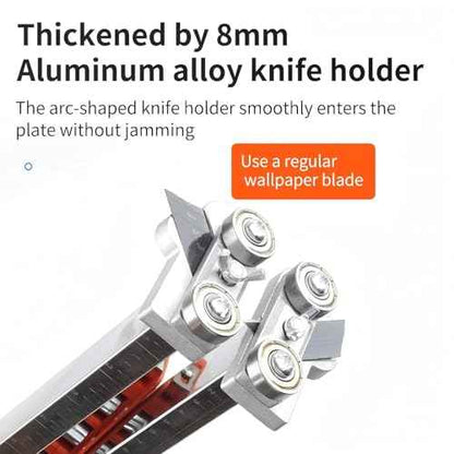 Heavy Duty Drywall Cutting Tool, 1.5 to 60cm Foldable Sheetrock Cutter, Suitable for Gypsum Boards with Thicknesses of 1/4 "&3/8"&1/2 "
