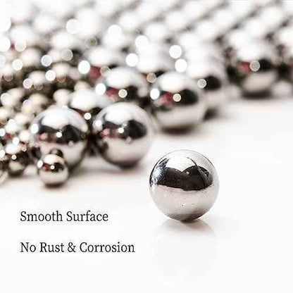 100 PCS 3/8" Inch Diameter Hardened Chrome Solid Steel Bearing Balls,Vigorous Precision Balls£¨100 Pieces£©