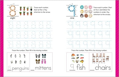 My First Learn-to-Write Workbook: Practice for Kids with Pen Control, Line Tracing, Letters, and More!