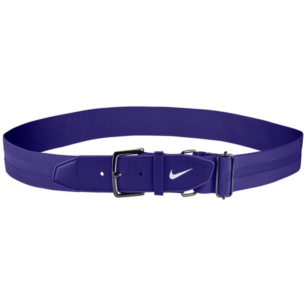 Nike Adult 3.0 Baseball Belt Purple | White