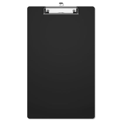Macroclo Legal Size Clipboard, Black 8.5 x 14 Clip Boards for Lawers, Low Profile Clip, Writing Board, Size 9 x 15 in, Office & School Supply