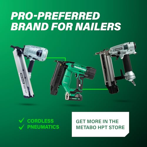 Metabo HPT Air Compressor, THE TANK, Portable Pancake Air Compressor 200 PSI, 6 Gallon Tank, Versatile for Use with Framing, Siding, Finish, Brad or Roofing Nailers, EC914S