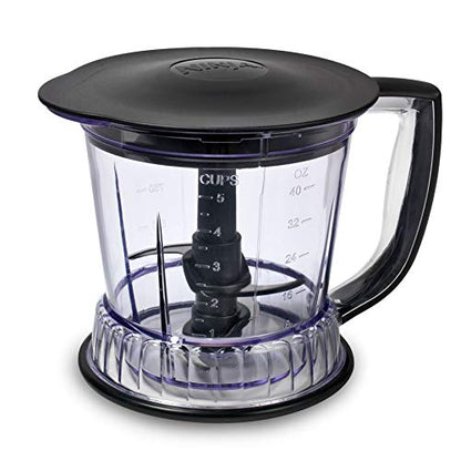 Ninja QB900B Master Prep Food Processor Blender with 48 oz Pitcher & 16 oz Chopping Bowl, Perfect for Frozen Blending & Chopping, 400 Watts, Dishwasher Safe, Countertop, Grey