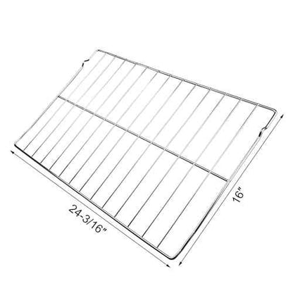 New Upgraded Evecad Range Oven Rack 316496201, Stainless Steel Replacement Parts, suitables for Frigidaire Range/Stove, 24-3/16 x 16 Inches, 2PCS