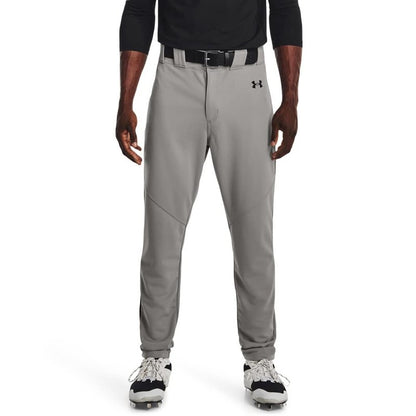 Under Armour Men's Utility Baseball Straight Leg Pant Pipe 22, (080) Baseball Gray/Black/Black, XX-Large