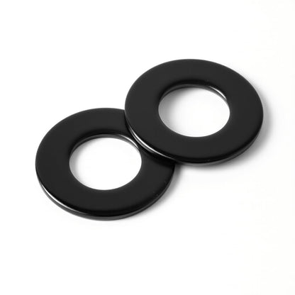 5/16'' (50 Pack) Stainless Steel Flat Washers, 3/4" OD, Black Oxide Metal Washers for Screws and Bolts