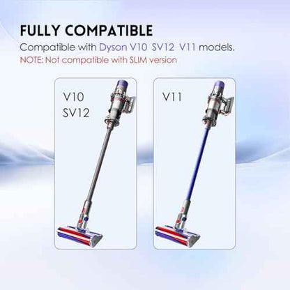 Soft Roller Replacement Vacuum Head Compatible with Dyson V7,V8, Cyclone V10,V11,V15 Cordless Vacuum Cleaners, Suitable for Thin Carpets, Hardwood Floor
