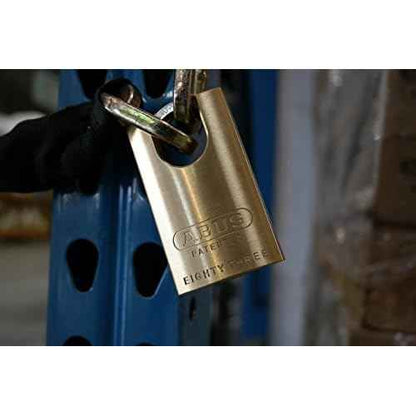 ABUS 83CS/45 300 Schlage Brass Rekeyable Padlock, Zero Bitted