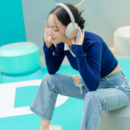 Sony WH-1000XM5 Noise Canceling Wireless Headphones - 30hr Battery Life - Over-Ear Style - Optimized for Alexa and Google Assistant - Built-in mic for Calls - Silver International Version