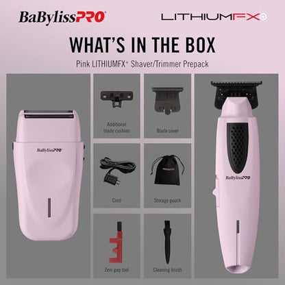 LithiumFX Cord/Cordless Lithium Ergonomic Hair Trimmers for Men